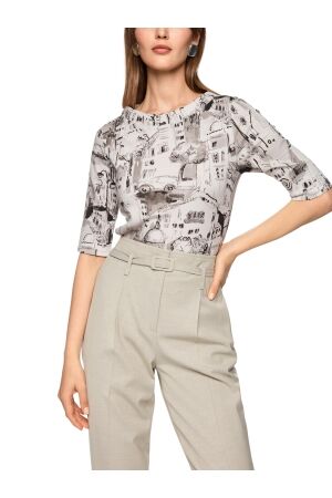 MarcCain Collections T-Shirt 182 Smoke