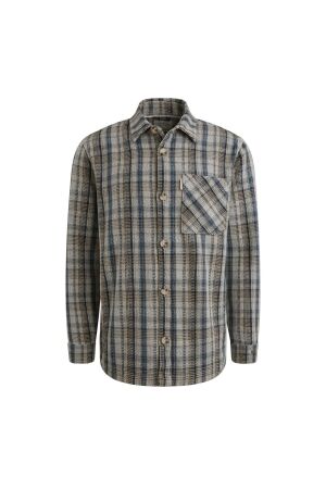 Cast Iron LONG SLEEVE SHIRT Heavy Check 9096 Stormy westher