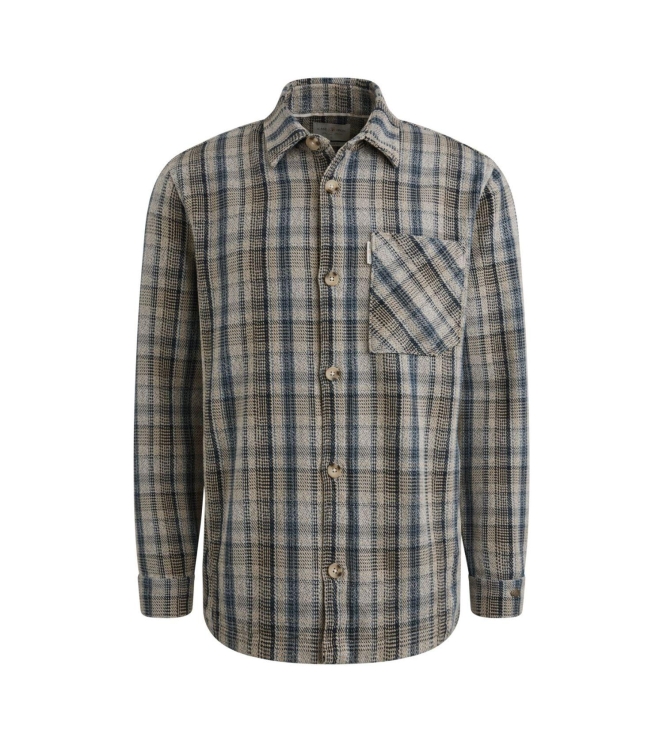 Cast Iron LONG SLEEVE SHIRT Heavy Check 9096 Stormy westher