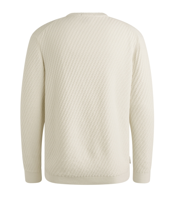 Cast Iron Crewneck regular fit cotton stretc 9001 Vaporous gray