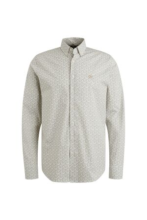 Vanguard Long Sleeve Shirt Print on Poplin 7003 Bright white