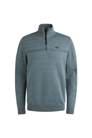 Vanguard Half zip collar cotton bonded moul 5409 Windward blue