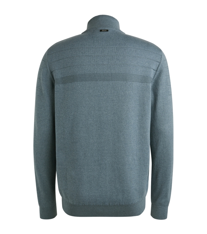 Vanguard Half zip collar cotton bonded moul 5409 Windward blue
