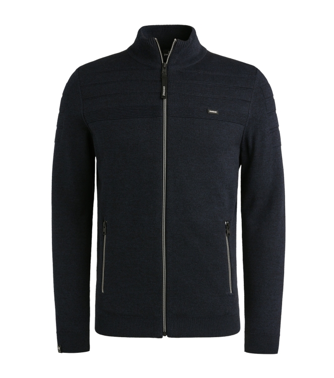 Vanguard Zip jacket cotton bonded mouline 5073 Sky captain