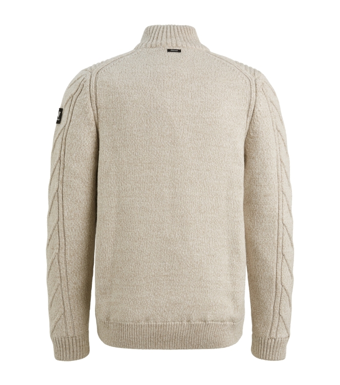 Vanguard Zip jacket wool blend 8015 Lead grey