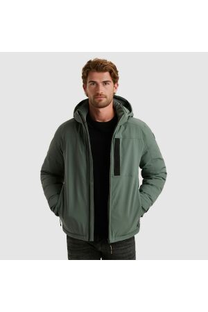 PME Legend Semi long jacket CREWCAT Ripper 6024 Balsam green