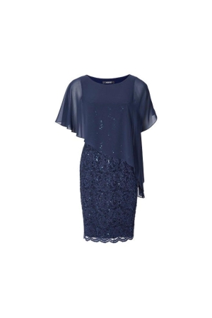 Swing Cocktailjurk 3030 Navy
