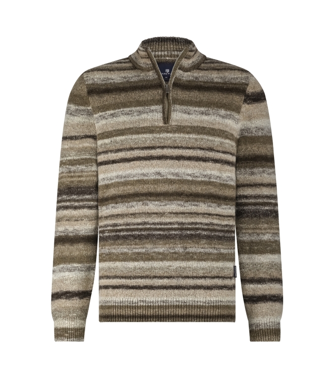 State of Art Pullover Sportzip St 8688 Sepia