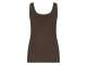 NUKUS Juba Singlet 292 dark chocolate/gold