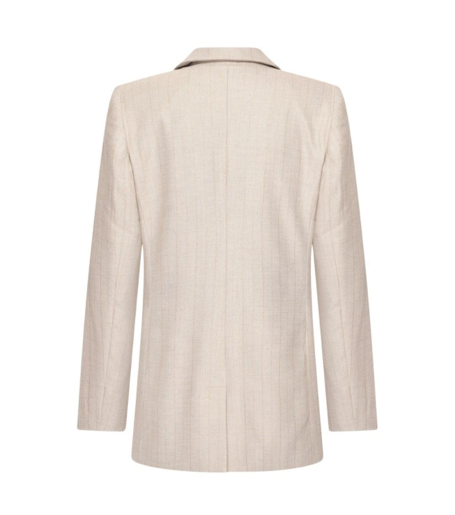 Expresso Lurex stripe blazer EX260 Pebble