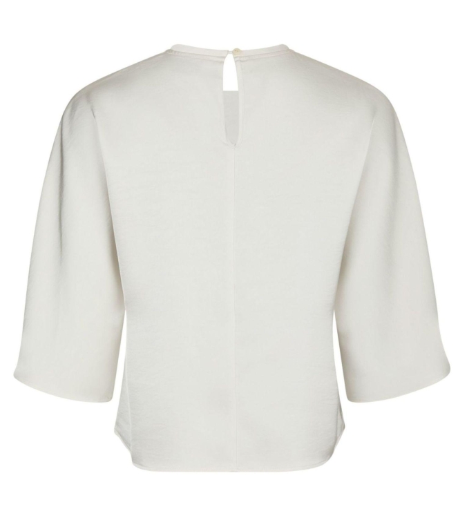Neo Noir Liora heavy sateen blouse 621 Pearl