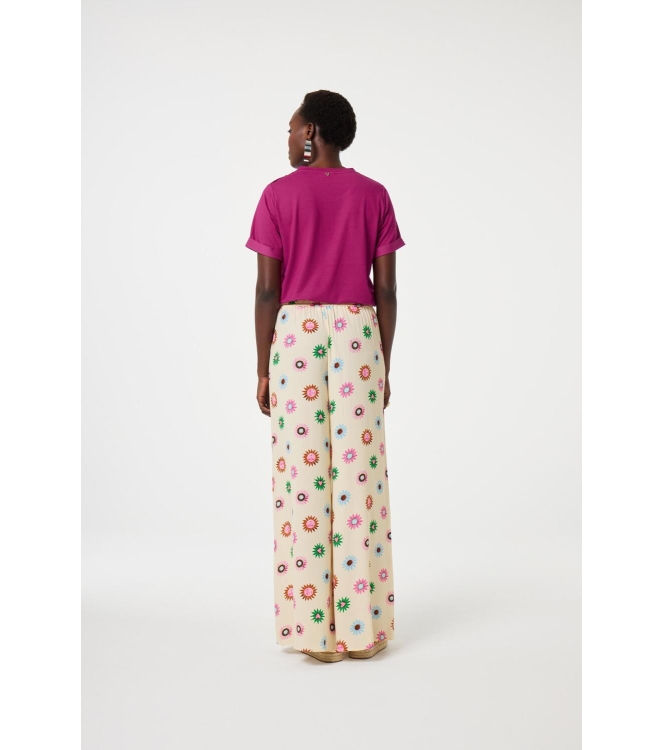 Fabienne Chapot Palapa Trousers 0136 Warm White/Pink Drea