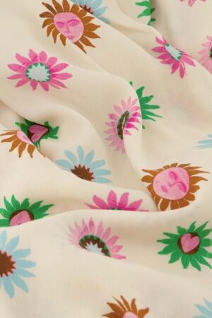 Fabienne Chapot Palapa Trousers 0136 Warm White/Pink Drea