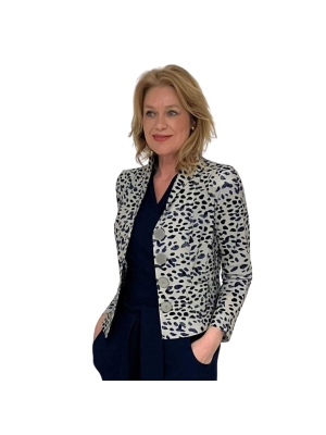 Moq Blazer 361/342 Zwart/Zand