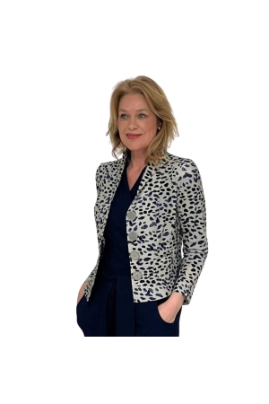 Moq Blazer 361/342 Zwart/Zand