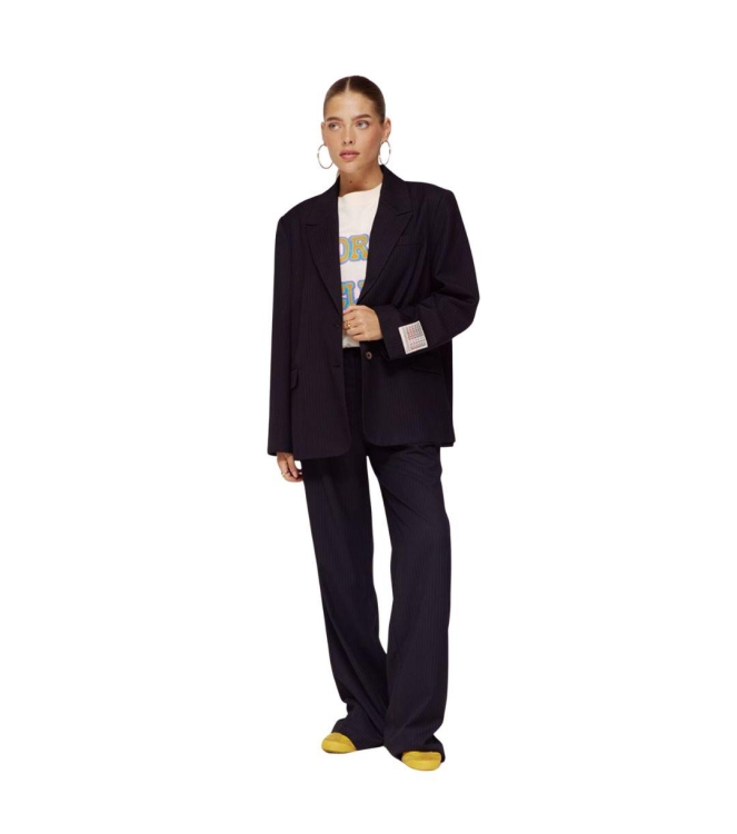 Harper and Yve FREDERIQUE-PA 1264 stripe black vintage blue