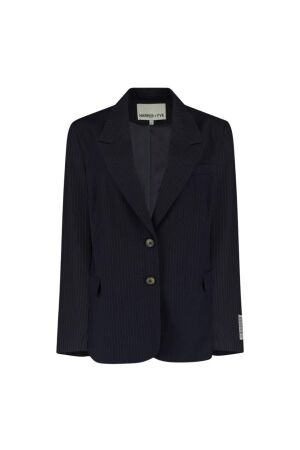 Harper and Yve ANNA-BL 1264 stripe black vintage blue