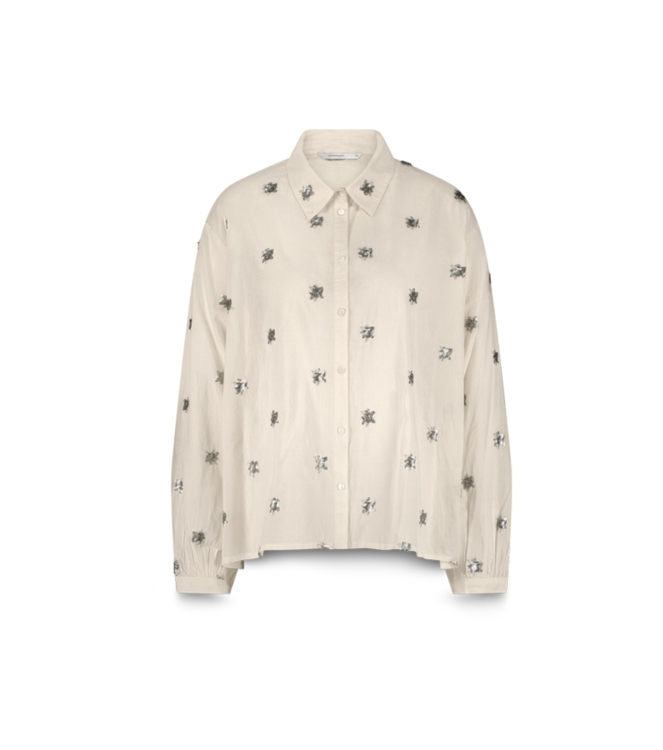 Summum Woman Blouse Scattered embro 122 Ivory
