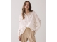 Summum Woman Blouse Scattered embro 122 Ivory