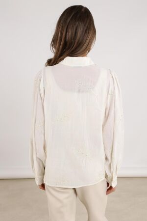 NUKUS Milanova Blouse Pearl 17 off white