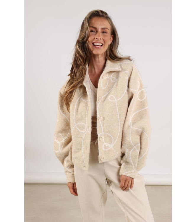 NUKUS Milou Jacket 9 sand