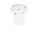 NUKUS Pearly Shirt Flower 17 off white