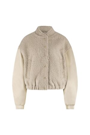 NUKUS Baltimore Jacket Satin 9 sand