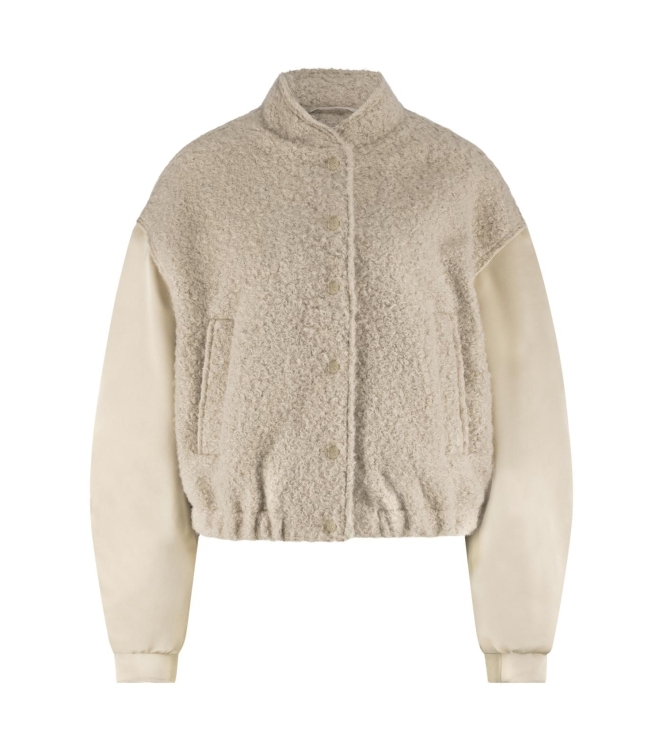 NUKUS Baltimore Jacket Satin 9 sand
