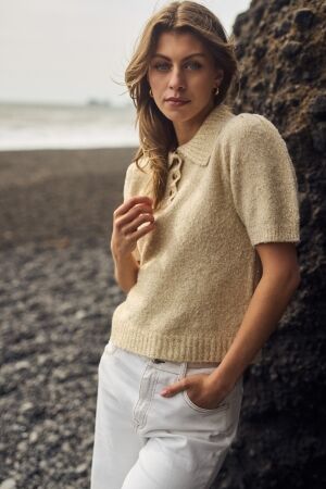 NUKUS Sandra Pullover 9 sand