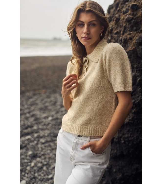 NUKUS Sandra Pullover 9 sand