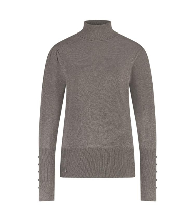 NUKUS Sylvia Pullover Lurex 65 fango