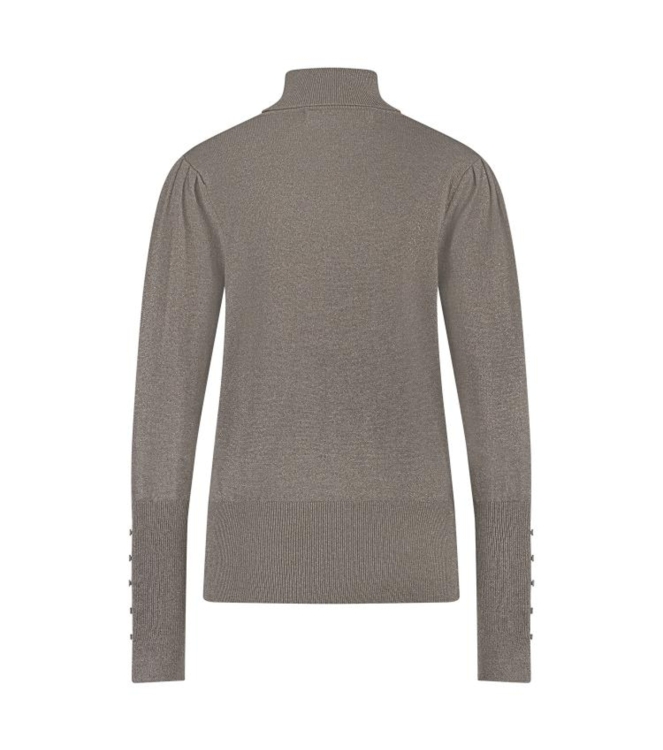 NUKUS Sylvia Pullover Lurex 65 fango