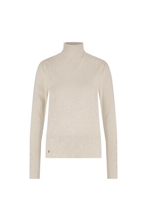 NUKUS Sylvia Pullover Lurex 9 sand