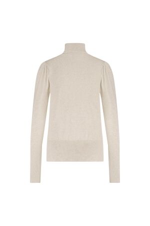 NUKUS Sylvia Pullover Lurex 9 sand