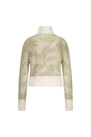 NUKUS Lia Pullover Lurex 126 offwhite/gold