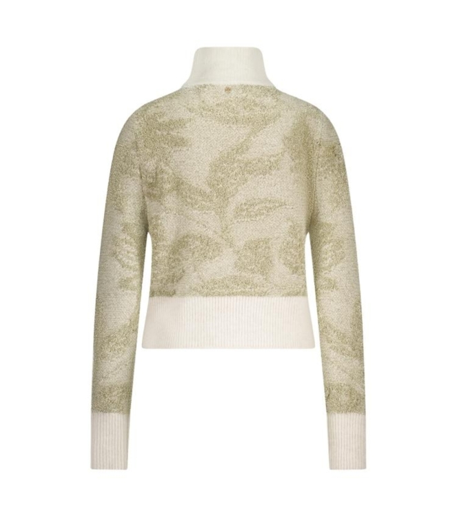 NUKUS Lia Pullover Lurex 126 offwhite/gold