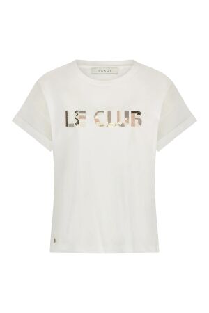 NUKUS Femke Shirt Le Club 143 offwhite/fango