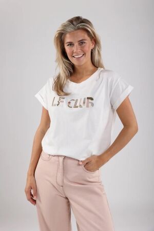 NUKUS Femke Shirt Le Club 143 offwhite/fango