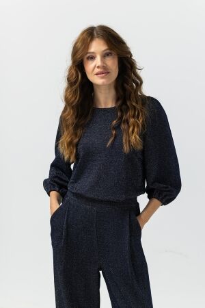 Label Dot Malou 629 donker blauw