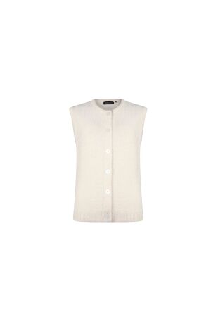 Sarto Fashion Cardigan sleeveless p017 offwhite