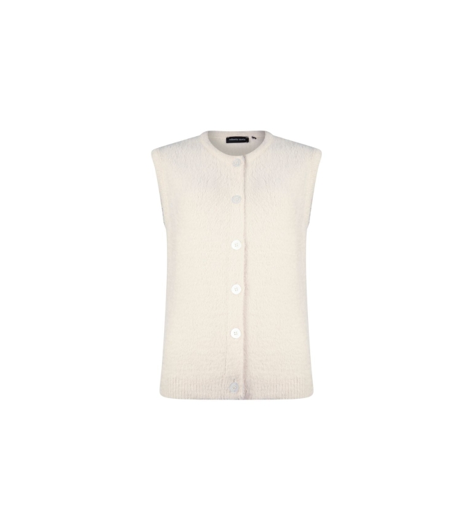 Sarto Fashion Cardigan sleeveless p017 offwhite