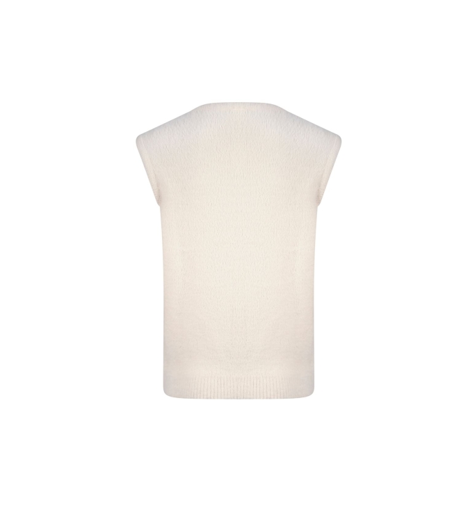 Sarto Fashion Cardigan sleeveless p017 offwhite