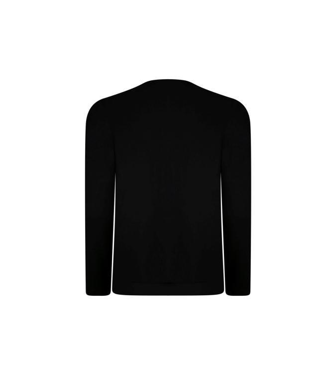 Sarto Fashion Blouson ballet neck p1651 black flockprint on black