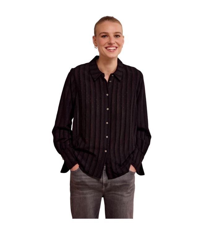 Tramontana Blouse Rhinestones 9000 Black