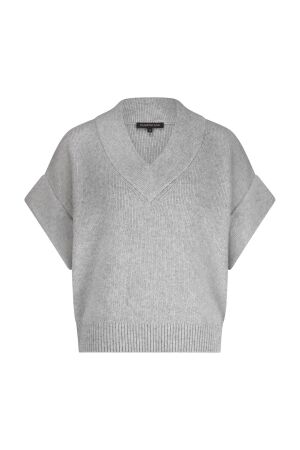 Tramontana V-Neck Spencer 7001 Grey melange