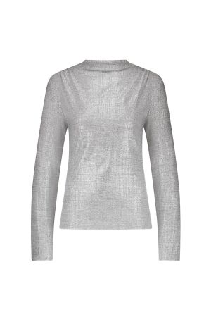 Tramontana Metallic Coated Top Shoulder Detail 8000 Silver