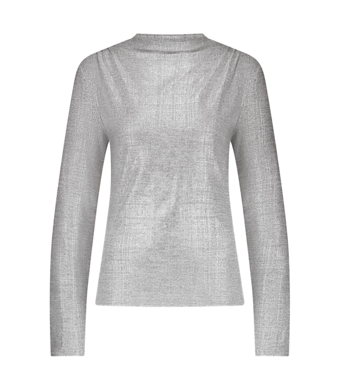 Tramontana Metallic Coated Top Shoulder Detail 8000 Silver