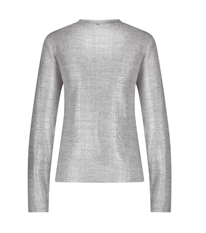 Tramontana Metallic Coated Top Shoulder Detail 8000 Silver