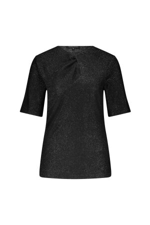 Tramontana Top Twisted Detail Sparkles 9000 Black
