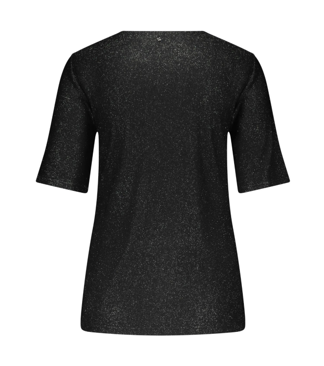 Tramontana Top Twisted Detail Sparkles 9000 Black
